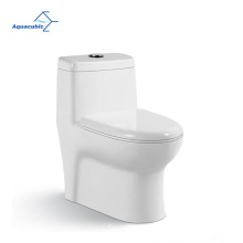 Aquacubic Modern Design Bathroom Washdown Economic Sanitary Ware Toilet with Button on top